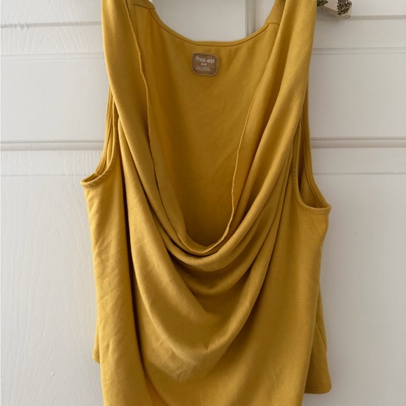 Free People Mustard Yellow Dress - Picture 2 of 4